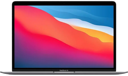 Apple MGN63ZE/A MacBook Air 13.3" M1 Chip 8-Core CPU, 8GB, 256GB SSD Space Grey, INT KB, 194252056370