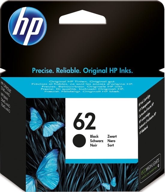 HP C2P04AE Cartus cerneala No. 62 standard negru original, 0.2k, 888793376713