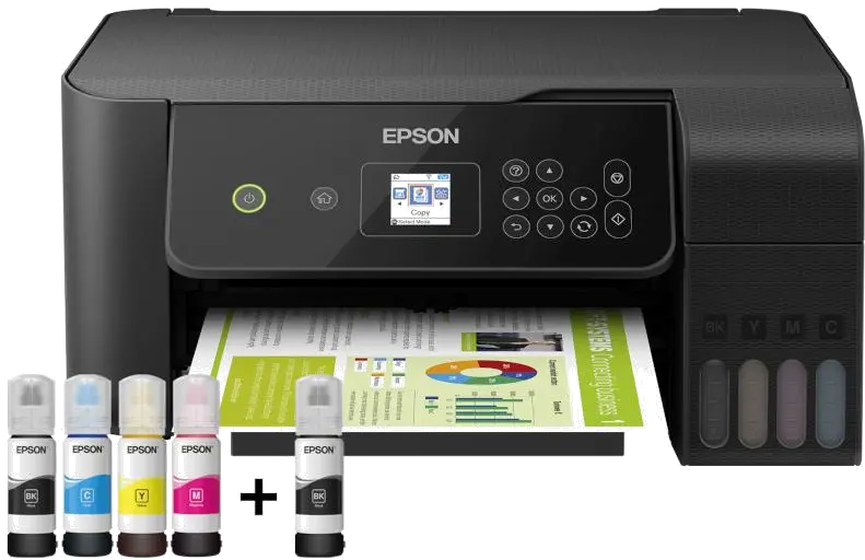 Epson C11CH42403 EcoTank L3160 Multifunctional inkjet wireless 3-in-1 cu sistem CISS, 8715946665382