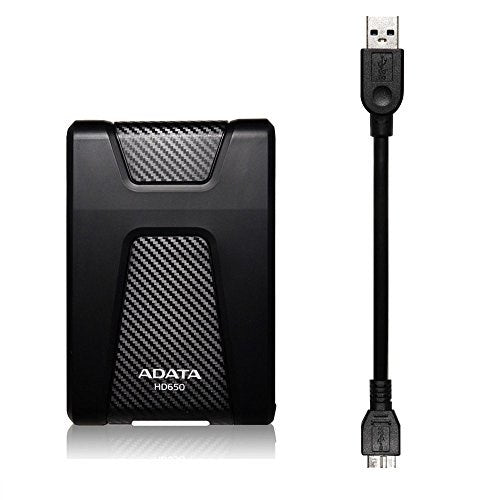 ADATA AHD650-1TU31-CBK HD650 HDD portabil 1TB 2.5inch USB 3.1 negru, 4713435799154