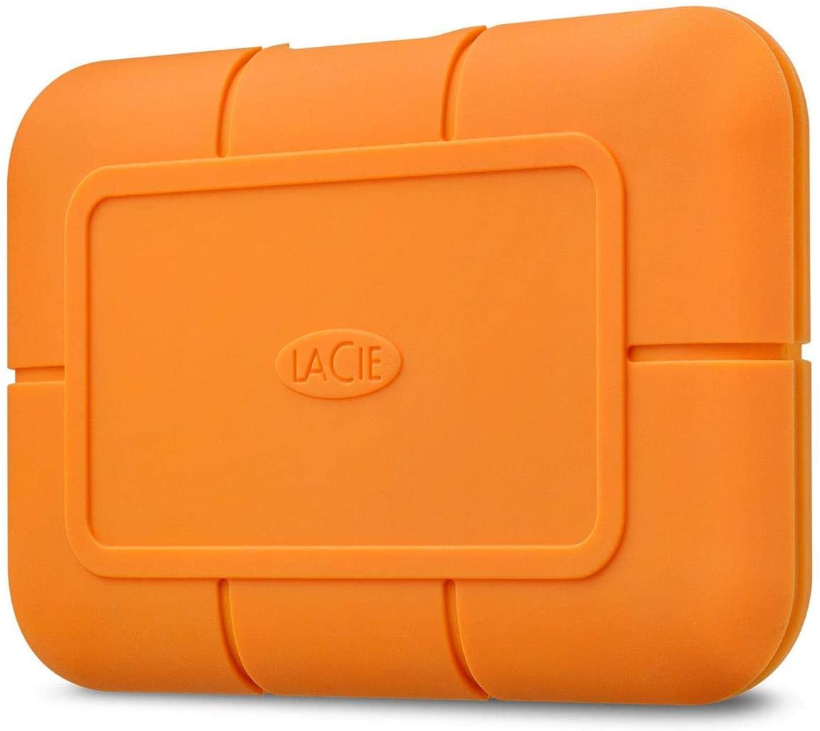 LaCie STHR1000800 Rugged SSD portabil 1TB USB 3.1 Type-C IP67 rezistent la socuri apa si praf, 3660619406722