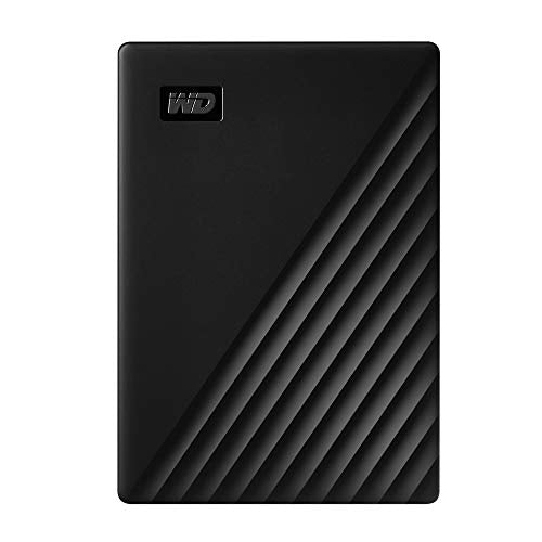 Western Digital WDBPKJ0050BBK-WESN My Passport HDD portabil 5TB 2.5inch USB 3.2 slim cripare 256-bit AES negru, 718037868448