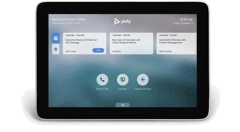 Poly 83Z46AA Sistem videoconferinta video si audio Studio X30 + TC8 touchscreen display 8inch, 0610807895244