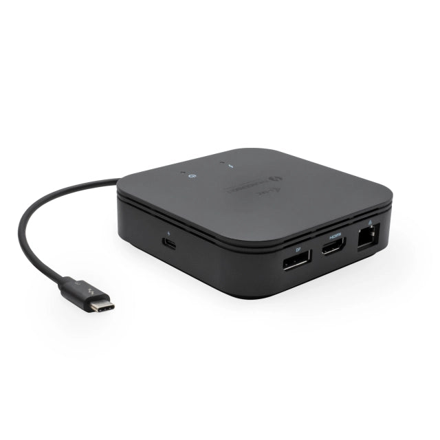 i-Tec TB3TRAVELDOCKPD Travel Dock Dual 4K Display + Power Delivery 60W, Thunderbolt 3 (USB-C), 8595611703744