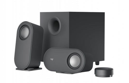 Logitech 980-001348 Z407 2.1 Speaker System, Bluetooth, 40W RMS (20W + 2x 10W), 5099206093263