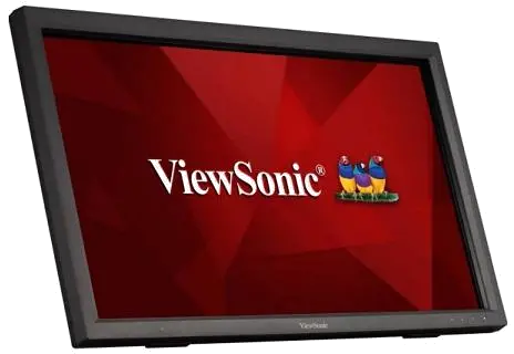 ViewSonic TD2423 monitor 24inch FullHD 1920x1080px touch screen 10 puncte boxe 2W, 766907008654