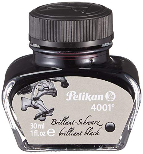 Pelikan 301051 Cerneala 4001 negru lucios calimara 30ml, 4012700301055