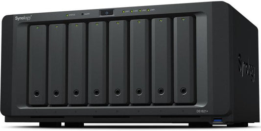 Synology DS1821+ DiskStation DS1821+, NAS Large Scale Business, CPU AMD, 4711174723140 4711174723973