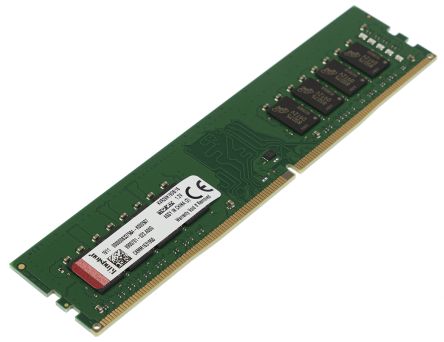 Kingston KVR26N19D8/16 Memorie RAM, DIMM, 16GB DDR4, 2666MHz, CL19, 1.2V, 740617270891