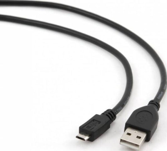 Spacer SPC-MUSB-6 Cablu alimentare si date USB 2.0 (T) la Micro-USB 2.0 (T) 1.8m black, 5949046601749