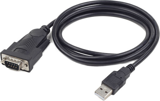 Gembird UAS-DB9M-02 CABLU USB adaptor, USB 2.0 (T) la Serial DB9M (9-pin)(RS232)(T), 1.5m, negru, 8716309085908