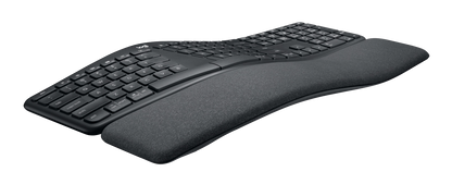 Logitech 920-010352 ERGO K860 Ergonomic Wireless Keyboard for Business, US International Layout, 5099206097131