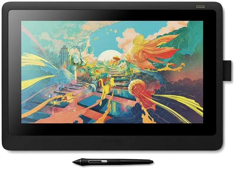 Wacom DTK1660K0B Tableta Grafica Cintiq 16 Interactive Pen Display, 4949268621755