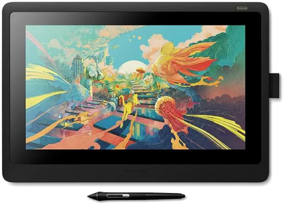 Wacom DTK1660K0B Tableta Grafica Cintiq 16 Interactive Pen Display, 4949268621755