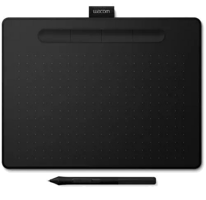 Wacom CTL-6100WLK-N Tableta grafica Wacom Intuos M Bluetooth, Black, 4949268621427