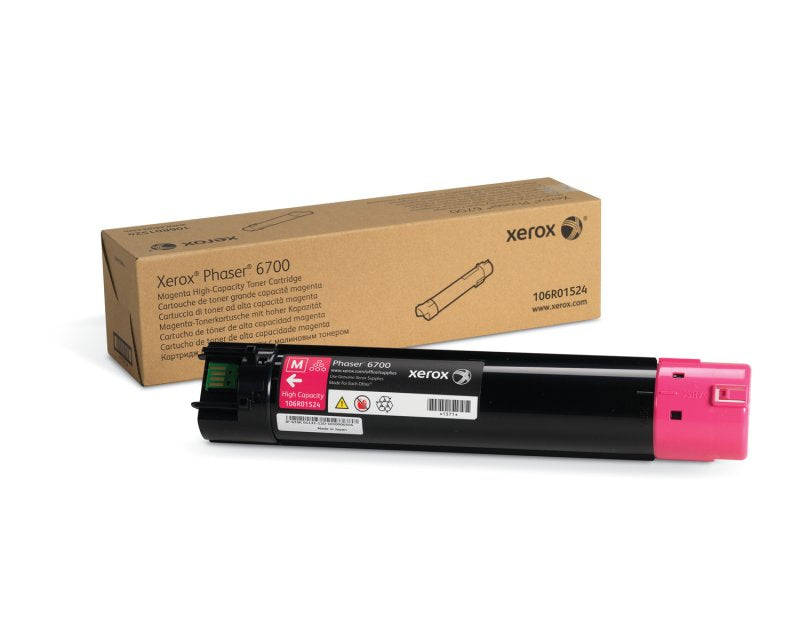 Xerox 106R01524 Cartus toner Magenta ORIGINAL High Capacity pentru Phaser 6700, 12k pa, 95205763386 095205763386