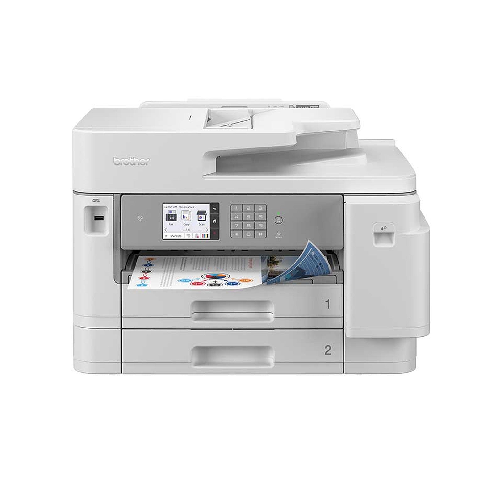 Brother MFCJ5955DWRE1 MFC-J5955DW Multifunctional Inkjet color A3 cu fax 4-1, 4977766817905