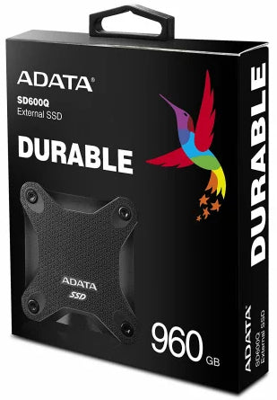 ADATA ASD600Q-960GU31-CBK SSD extern 960GB, USB3.2, Black, 4710273771434
