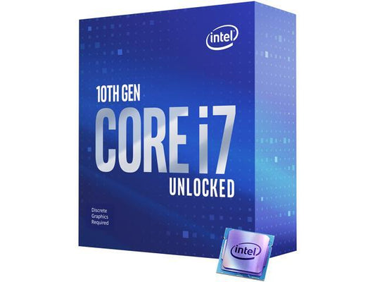 Intel BX8070110700KF Procesor Corei7-10700KF 3.80GHz LGA1200, 5032037188685