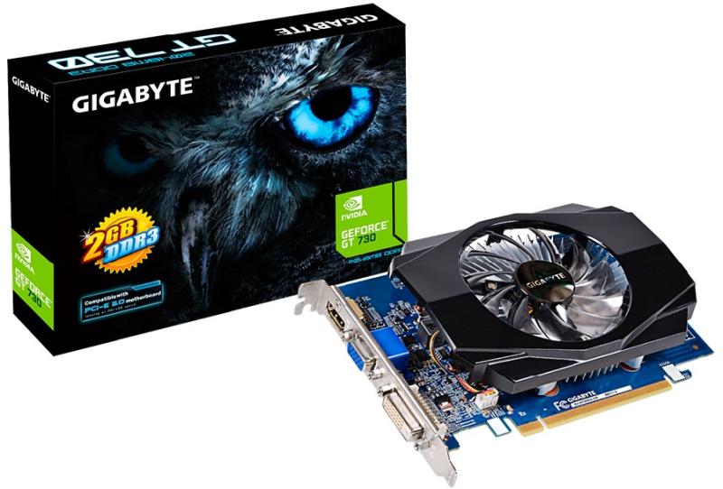 Gigabyte N730D3-2GI Placa video nVidia GeForce GV-N730D3-2GI, GT730, PCI-E 2.0, 2048MB DDR3, 64bit, 4719331303310