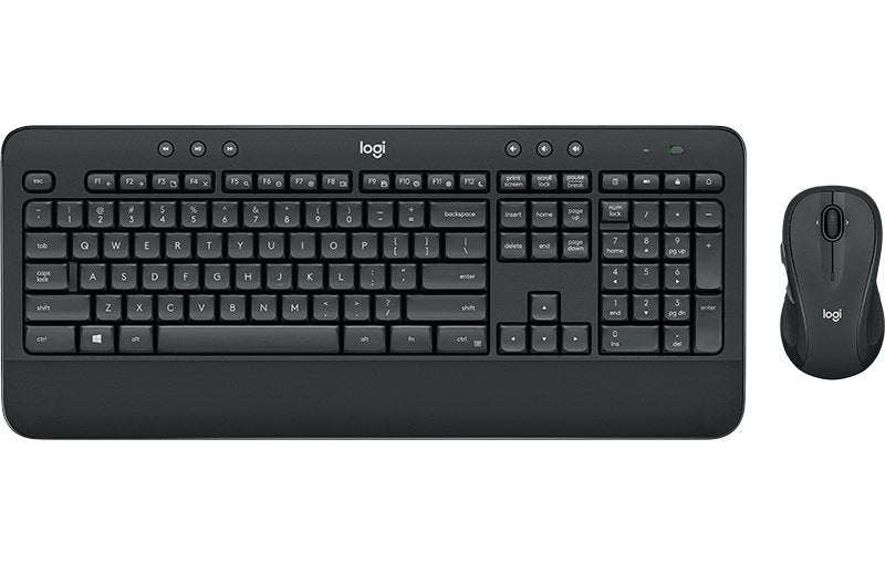 Logitech 920-008923 MK545 Advanced Wireless Keyboard and Mouse Combo US International, black, 5099206079922