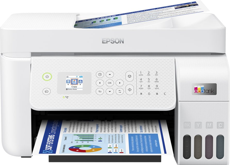 Epson C11CJ65404 EcoTank L5296, Multifunctional inkjet color CISS, A4(Printare,Copiere, Scanare, 8715946683881