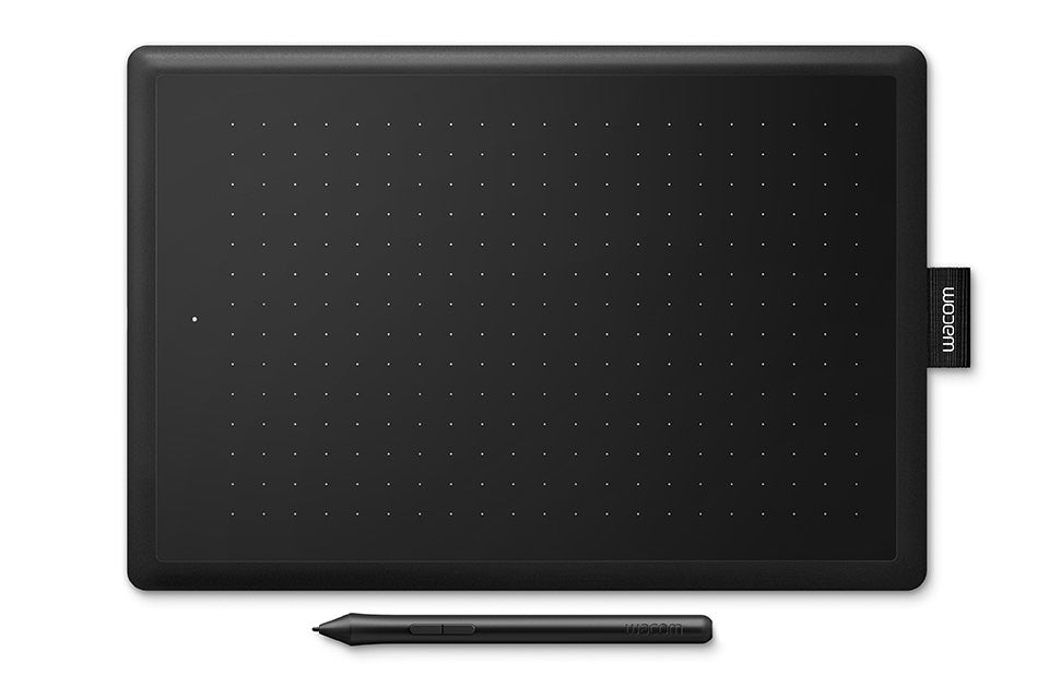 Wacom CTL-472-N One by Small Graphic Tablet, 2540 lpi 152 x 95 mm, Black, 4949268621052