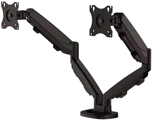 Fellowes 9683401 Eppa Dual Monitor Arm Black brat dublu pentru monitor, 043859749331
