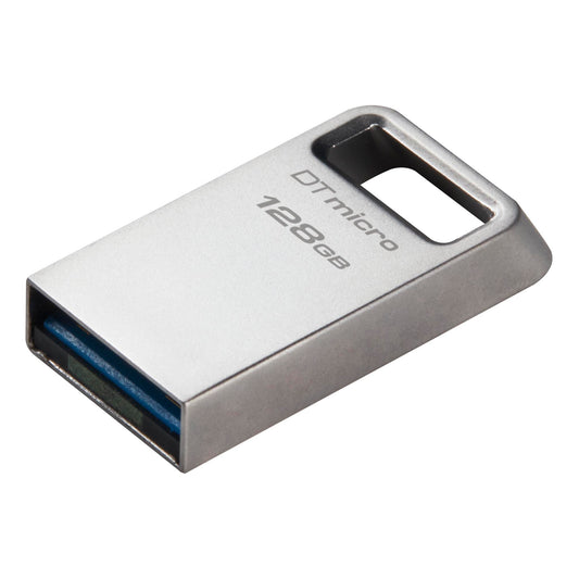Kingston DTMC3G2/128GB Memorie 128GB DataTraveler Micro 200MB/s Metal USB 3.2 Gen 1, 740617328028