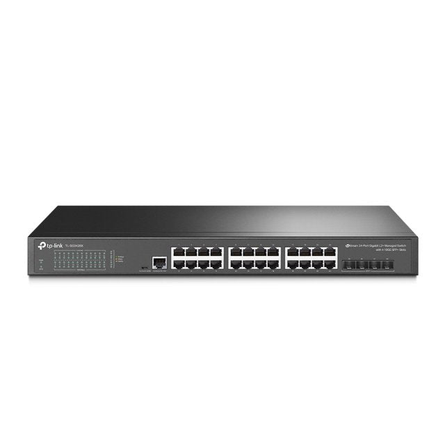 TP-Link TL-SG3428X TL-SG3428X Switch cu management L2, 24 Porturi Gigabit, 4 x SFP+ Gigabit, 6935364010522