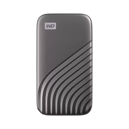 Western Digital WDBAGF0020BGY-WESN SSD extern My Passport SSD 2TB USB Type-C 3.2 gen 2 R/W: 1050/1000 MB/s Gray, 619659184049