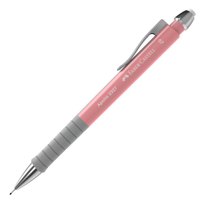 Faber-Castell FC232701 Apollo Creion mecanic 0.7 mm Rose, 6933256640079