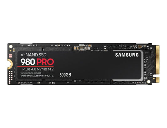 Samsung MZ-V8P500BW 980 PRO, retail, 500GB, NVMe M.2 2280 PCI-E, R/W speed:3500/3300 MB/s, 8806090295539