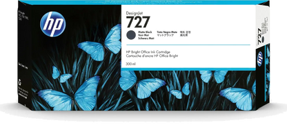 HP C1Q12A Cartus Negru Mat No. 727 standard capacity 300ml, 887758278048