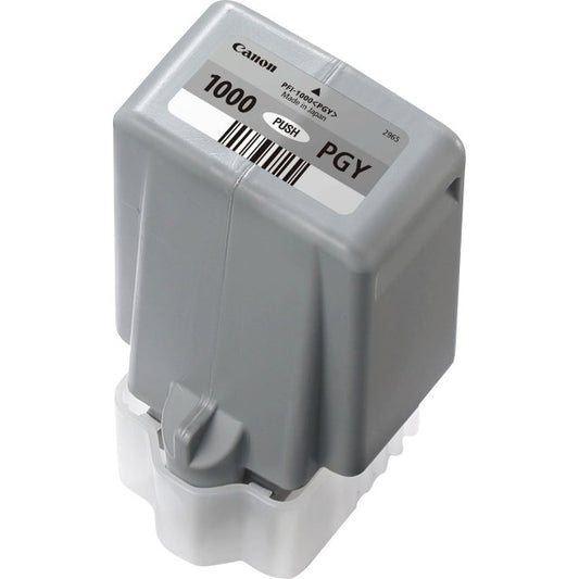 Canon 0553C001 PFI-1000pgy Ink Photo gray standard capacity 80ml 1-pack iPF1000, 4549292044997