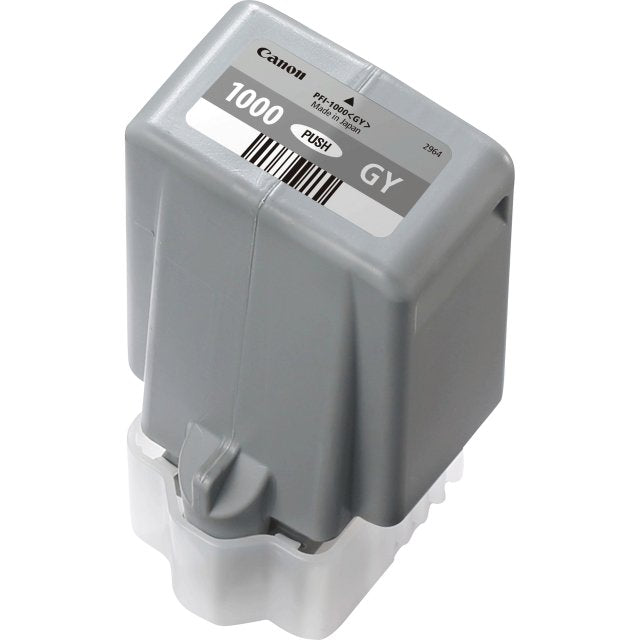 Canon 0552C001 PFI-1000gy Ink gray standard capacity 80ml 1-pack iPF1000, 4549292046526