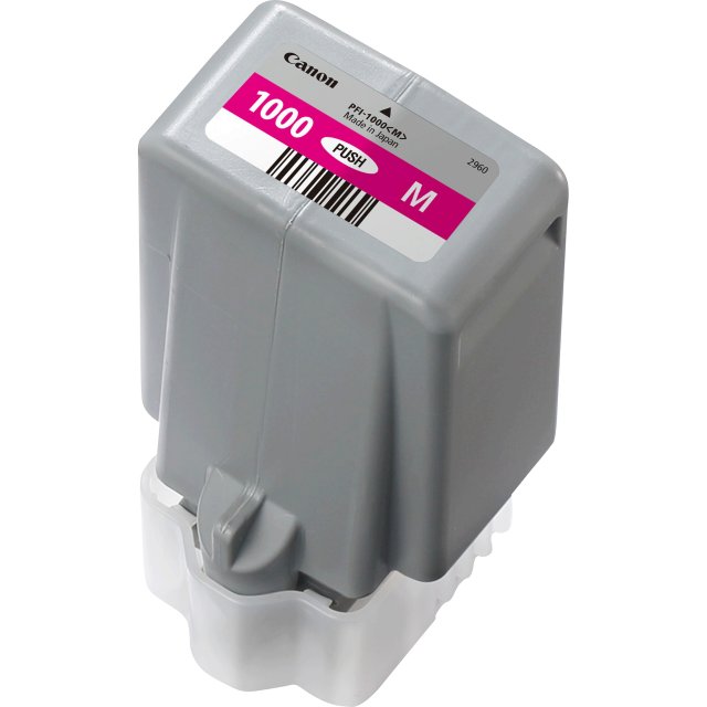 Canon 0548C001 PFI-1000m Ink magenta standard capacity 80ml 1-pack iPF1000, 4549292046403