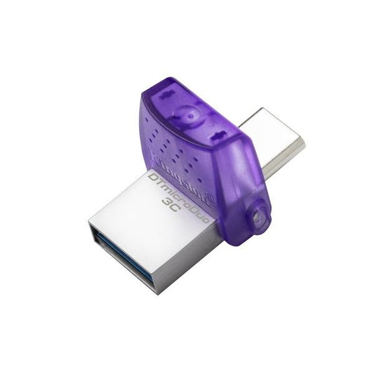 Kingston DTDUO3CG3/64GB DataTraveler microDuo 3C, 64GB, USB 3.2 Gen1, USB-A/USB-C, 740617328219