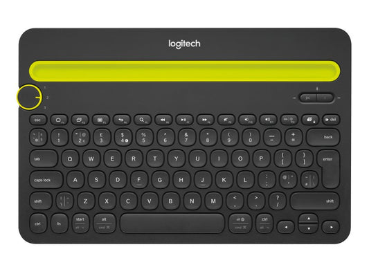 Logitech 920-006366 K480 Bluetooth Multi-Device Keyboard QWERTY US International Black, 5099206052826