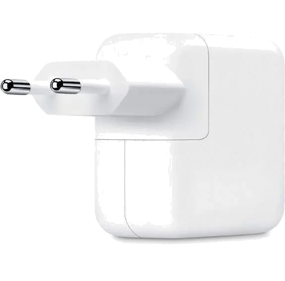 Apple MNWP3ZM/A Adaptor de alimentare 35W cu doua porturi USB-C, Alb, 194253337331