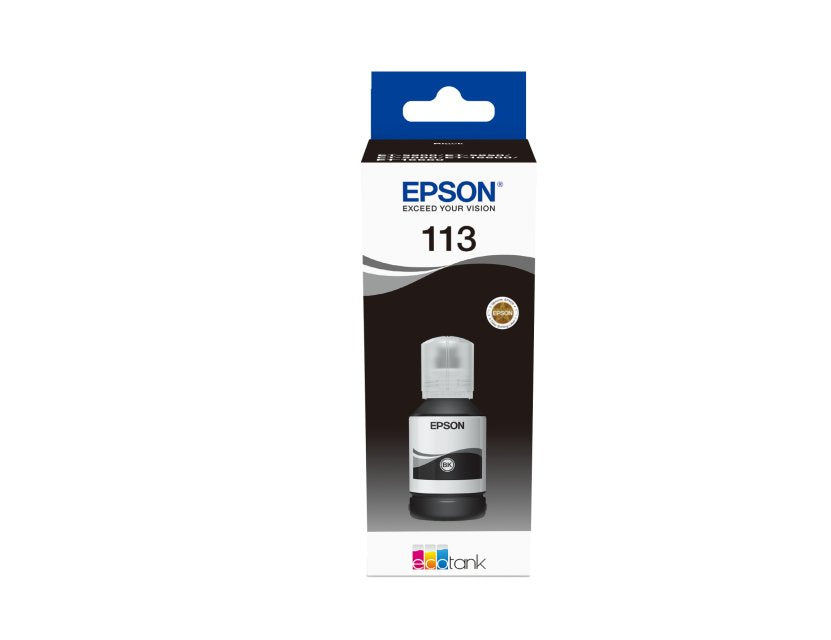 Epson C13T06B140 Cerneala 113 EcoTank Pigment Black ink bottle, 8715946674704