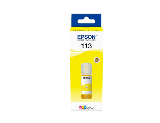 Epson C13T06B440 EPSON 113 EcoTank Pigment Yellow ink bottle, 8715946674735