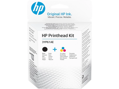 HP 3YP61AE Tri-color/Black GT Printhead Kit, 193424555116