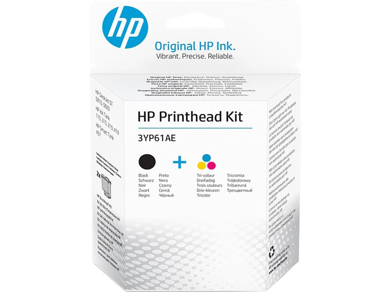 HP 3YP61AE Tri-color/Black GT Printhead Kit, 193424555116