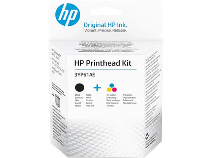 HP 3YP61AE Tri-color/Black GT Printhead Kit, 193424555116