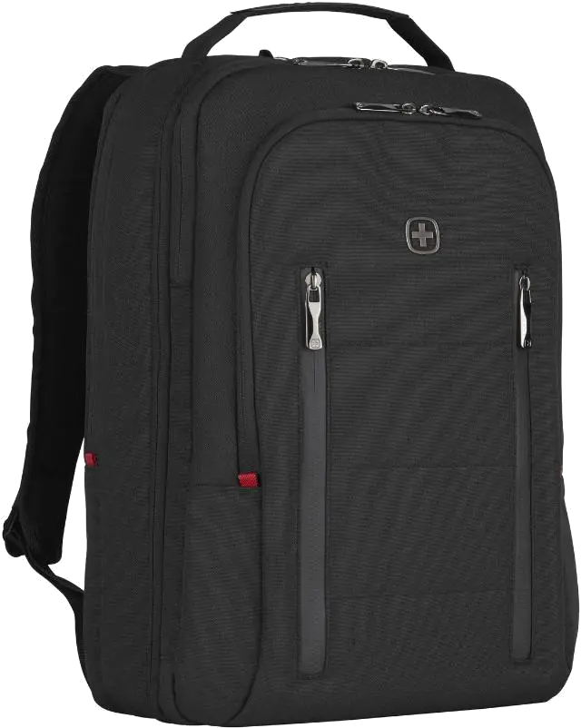 Wenger 606490 City Traveler Carry-On Rucsac 16'' cu buzunar de tableta, expandabil negru, 7613329064498