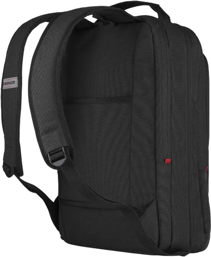 Wenger 606490 City Traveler Carry-On Rucsac 16'' cu buzunar de tableta, expandabil negru, 7613329064498