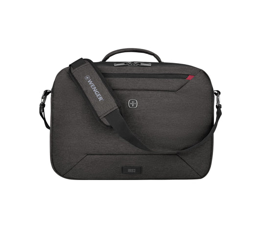 Wenger 611640 MX Commute Geanta laptop 16'' cu bretele pentru spate, 20l, gri, 7613329114469