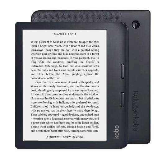 KOBO N418-KU-BK-K-EP Libra 2 e-Book Reader E Ink, touchscreen 7 inch, rezolutie 1680 × 1264, 681495008421