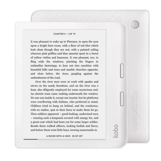 KOBO N418-KU-WH-K-EP Libra 2 e-Book Reader E Ink touchscreen 7 inch, resolution 1680 × 1264, 32 GB, 681495008438